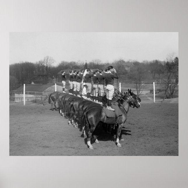 Poster Monkey Drill, années 1920 (Devant)