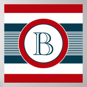 Poster Monogram design