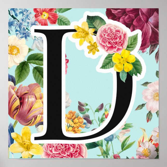 Poster Monogramme (Devant)