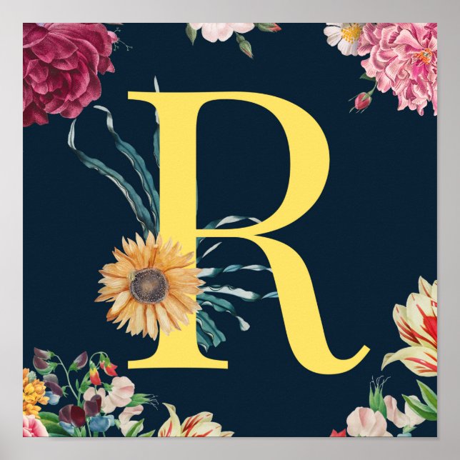 Poster Monogramme (Devant)