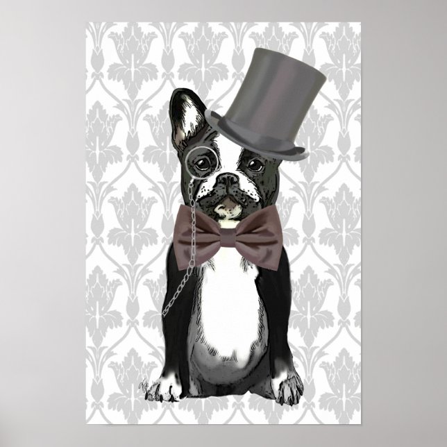 Poster Monsieur Bulldog (Devant)