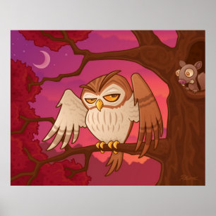 Poster Monsieur Owley