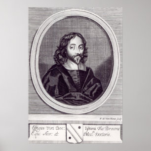 Poster Monsieur Thomas Browne, gravé par Frederick
