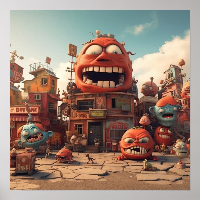 Poster Monster (Devant)