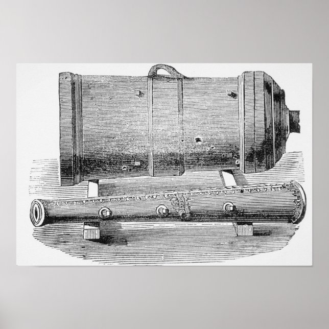 Poster Monster chinois Mortar, 1845 (Devant)