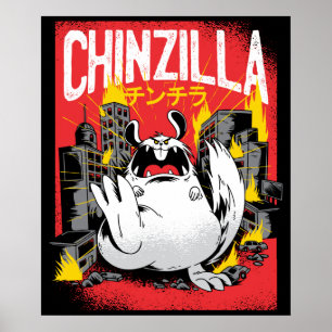 Poster Monster Chinzilla Chinchilla