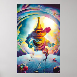 Poster Monster du Nouvel An