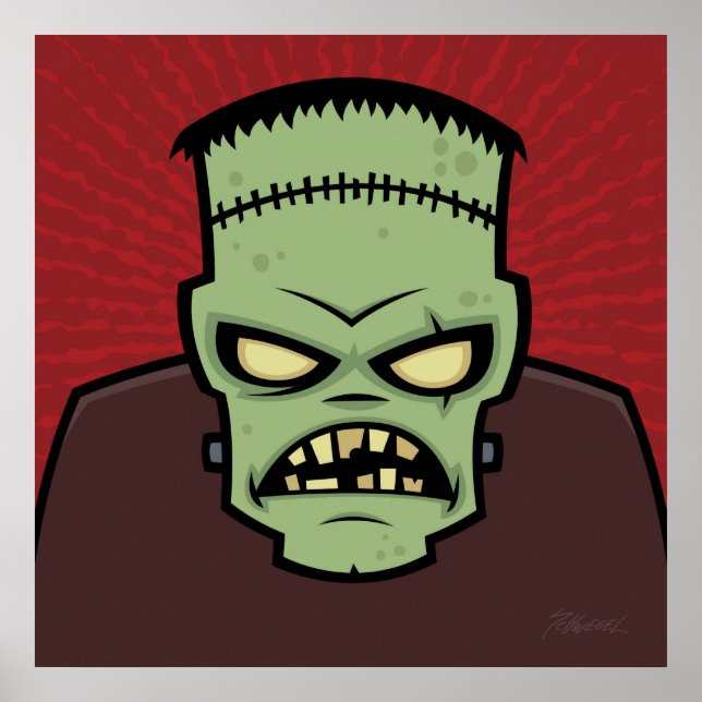 Poster Monster Frankenstein (Devant)