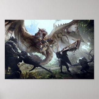Poster Monster Hunter World Rathalos