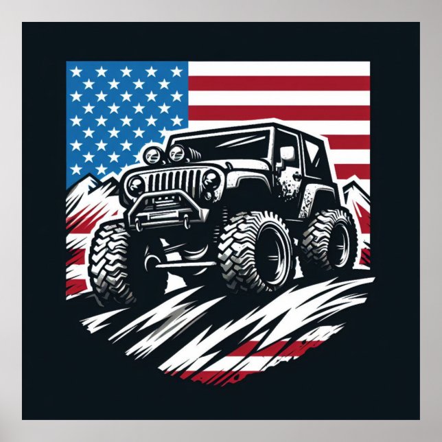 POSTER MONSTER TRUCK (Devant)