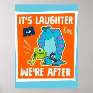 Poster Monsters at Work   It's Laughter We're After