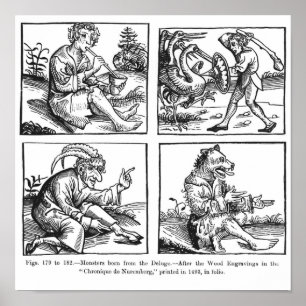 Poster Monsters born from the Deluge