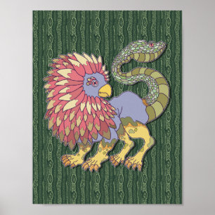 Poster Monstre Chimère
