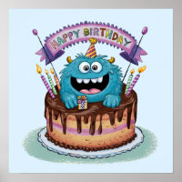 Monstre d'anniversaire
