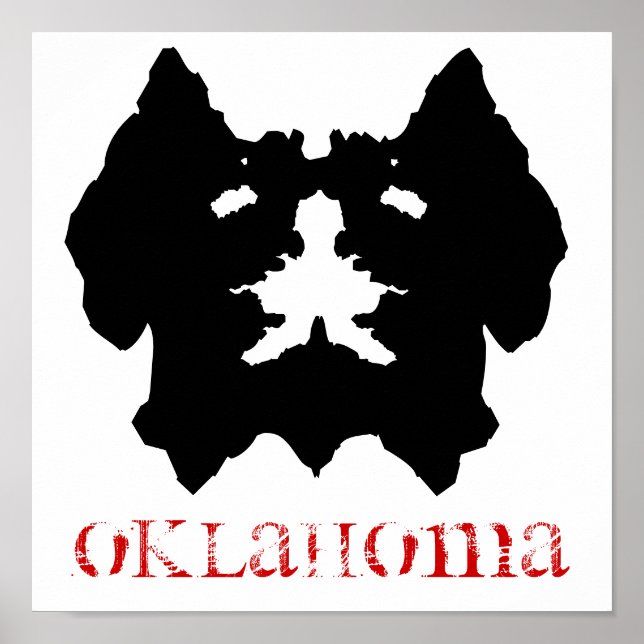 Poster Monstre OKLAHOMA Kiamichi (Devant)