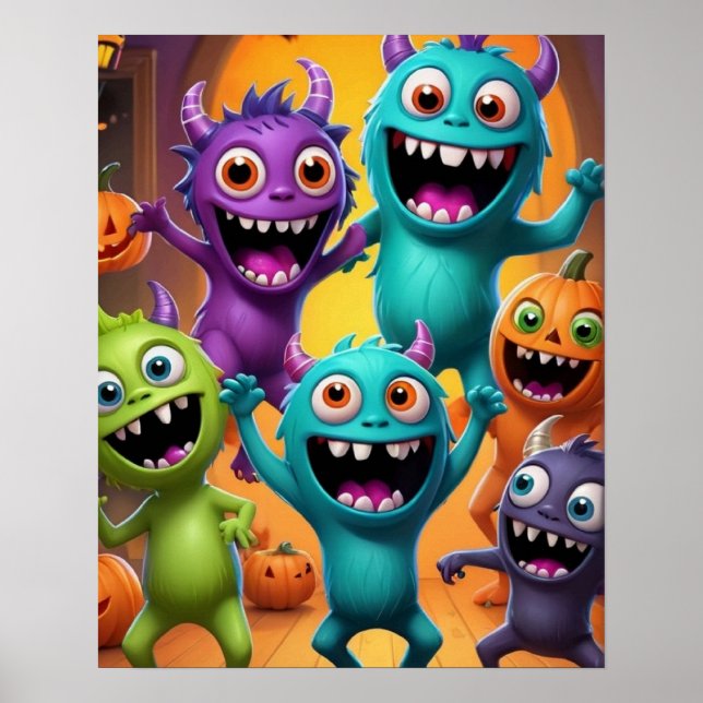 Poster Monstres (Devant)