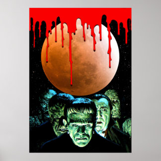 Poster Monstres universels