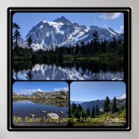 Mont Baker-Snoqualmie Collage forestier national P