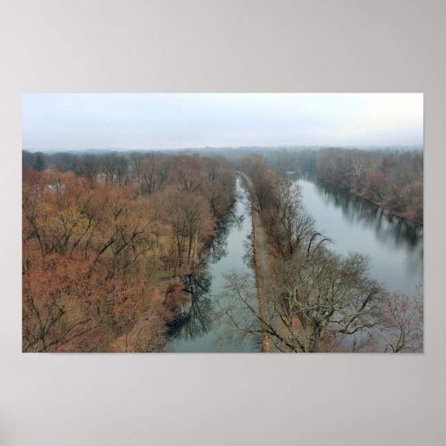 Poster Mont Clare Schuylkill River PA (Devant)