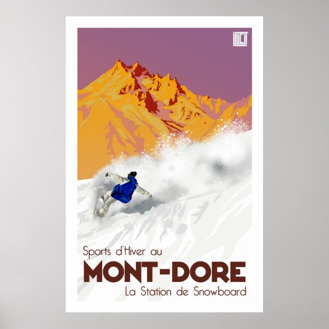 Poster Mont Dore (Devant)