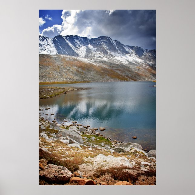 Poster Mont Evans CO (Devant)