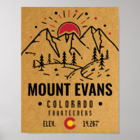Mont Evans Colorado 14ers Mountain Minimalist