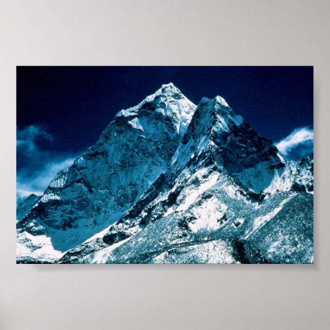Poster Mont Everest (Devant)