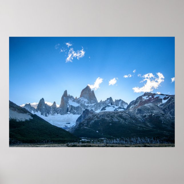 Poster Mont Fitz Roy (Devant)