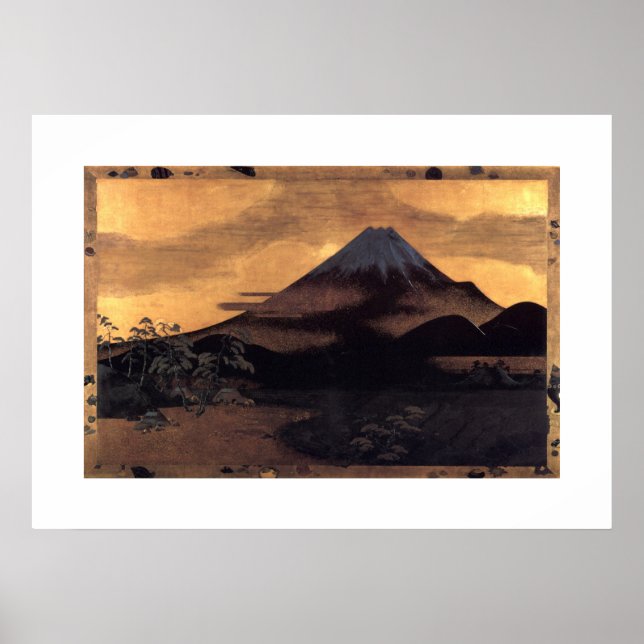 Poster Mont Fuji (Devant)