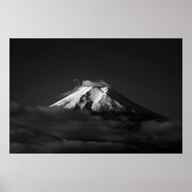 Poster Mont Fuji de Fujiyoshida (Devant)
