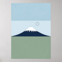 Mont Fuji minimaliste