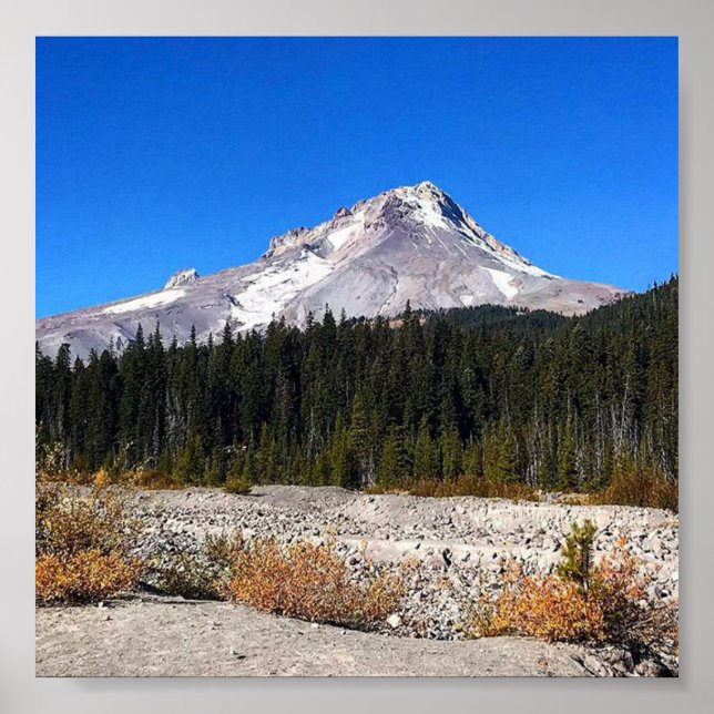 Poster Mont Hood, Oregon (Devant)