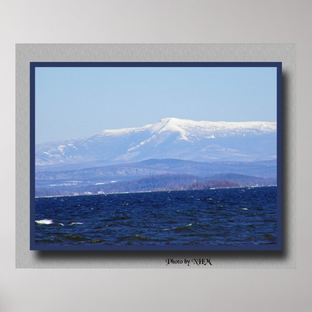 Poster Mont Mansfield, Vermont (Devant)