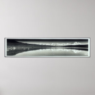 Poster Mont McKinley Park & Alaska Range Yard Long Photo