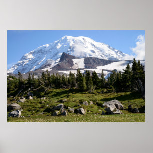 Poster Mont Rainier National Park, WA Parc Spray
