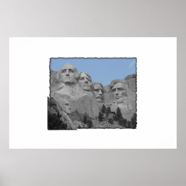 Poster Mont Rushmore (Devant)