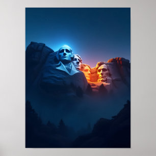 Poster Mont Rushmore