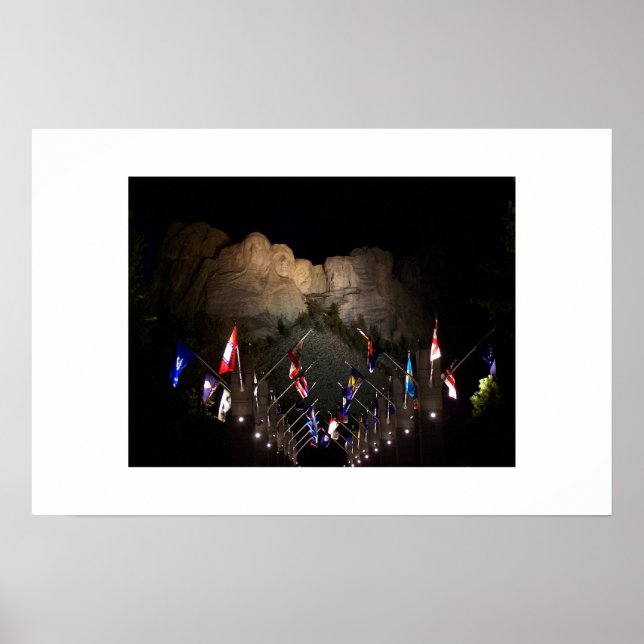 Poster Mont Rushmore (Devant)