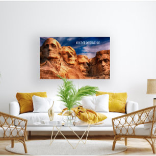 Poster Mont Rushmore Black Hills Dakota du Sud USA Voyage