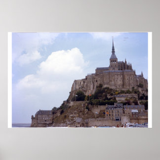 Poster Mont Saint-Michel