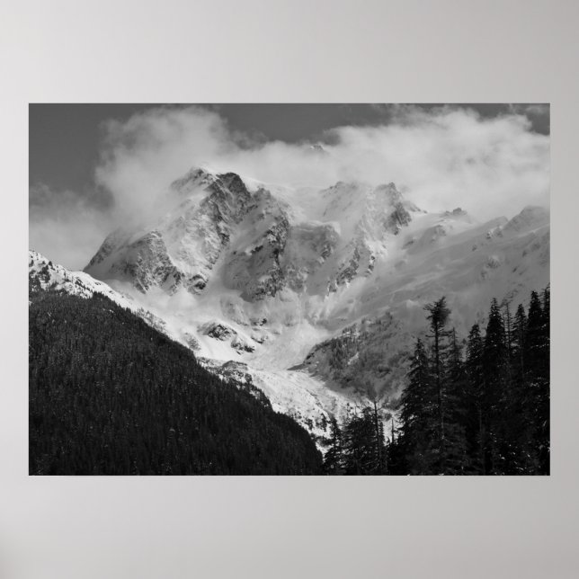 Poster Mont Shuksan (Devant)