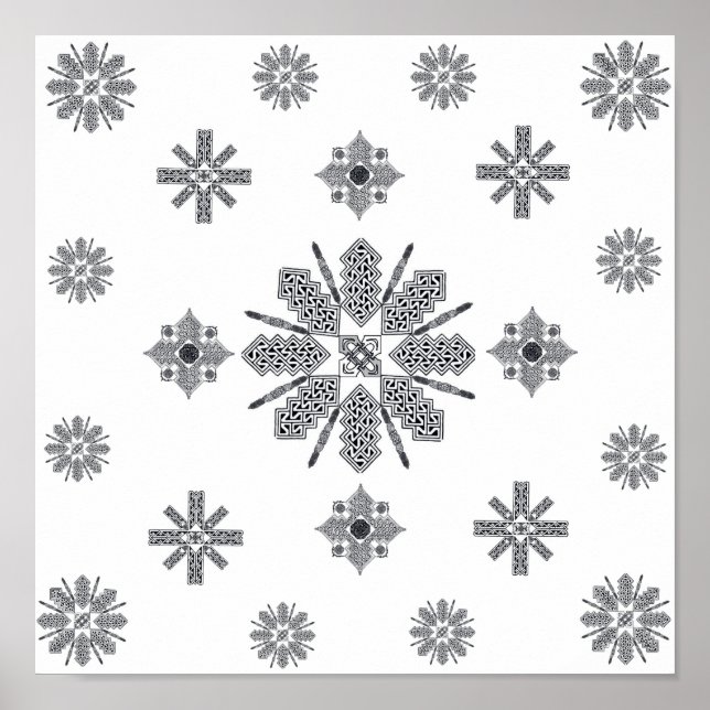 Poster Montage celtique (Devant)