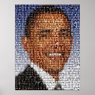 Poster Montage de BARACK OBAMA