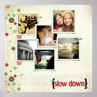 Poster montage photo instagram