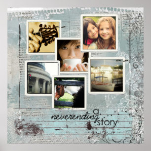 Poster montage photo instagram