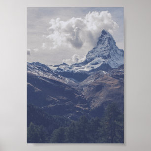 Poster Montagne 5x7