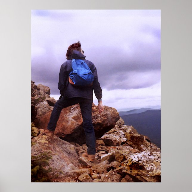 Poster Montagne Climat (Devant)