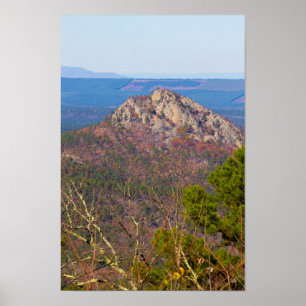 Poster Montagne fourrée, Arkansas