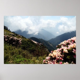 Poster Montagne HeHuan, Parc national de Taroko, Taïwan ©