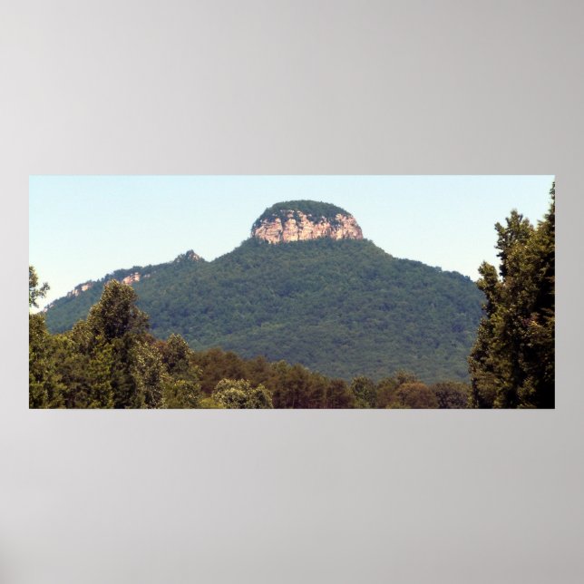 Poster Montagne pilote (Devant)